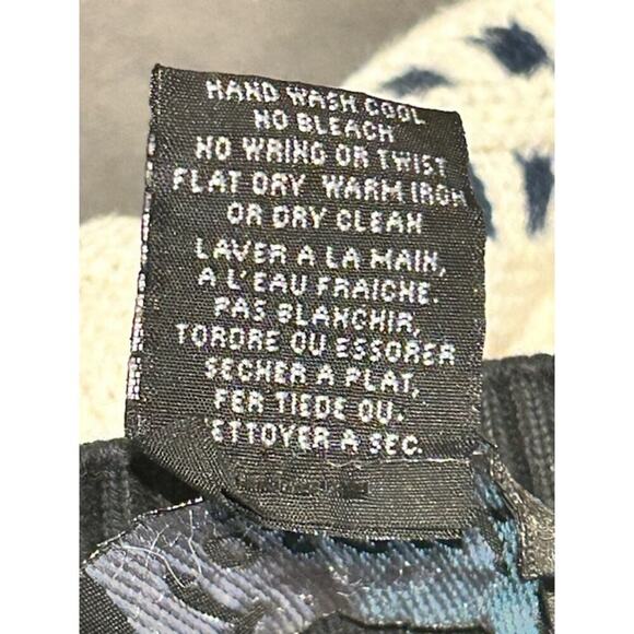 Vintage Tosani Black Sweater, Men’s Large, 100% Cotton Knit Retro 90s - Picture 5 of 5